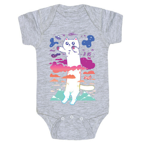 Long Cat Baby One-Piece