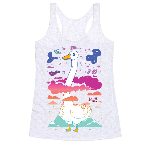 Long Goose Racerback Tank Top