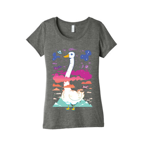 Long Goose Womens T-Shirt