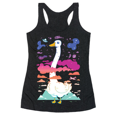 Long Goose Racerback Tank Top