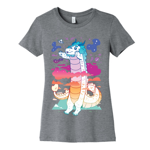 Long Dragon Womens T-Shirt