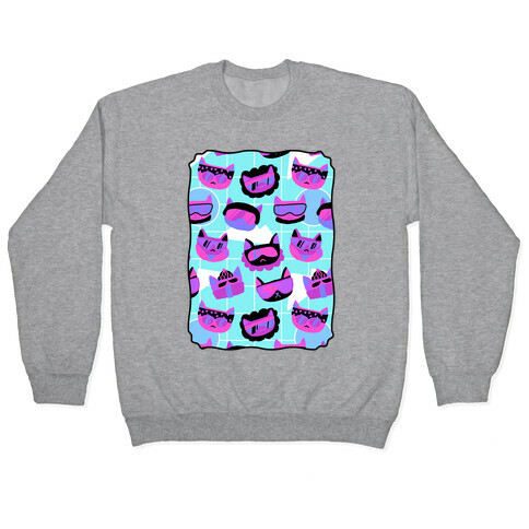 Gnarly Snowboard Cats  Pullover