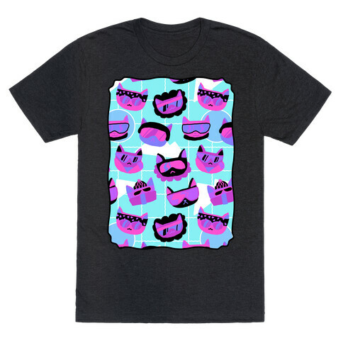 Gnarly Snowboard Cats  T-Shirt