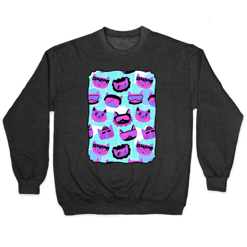 Gnarly Snowboard Cats  Pullover