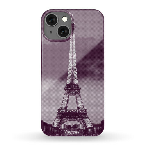 Eiffel Tower Case (Purple) Phone Case