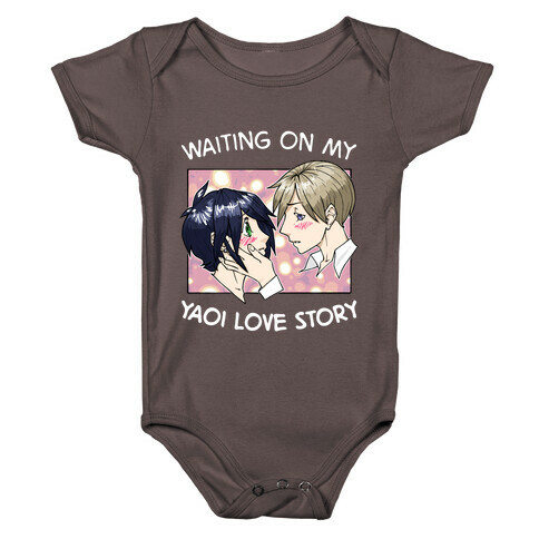 Waiting On My Yaoi Love Story Baby One-Piece