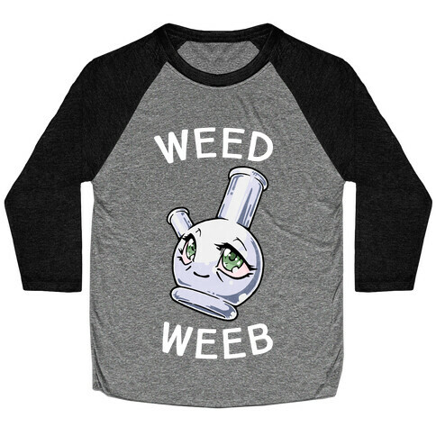 Weed Weeb Baseball Tee