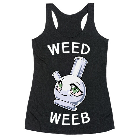 Weed Weeb Racerback Tank Top