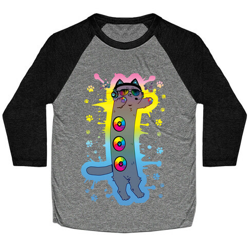 R.G.BEAN GAMER CAT Baseball Tee