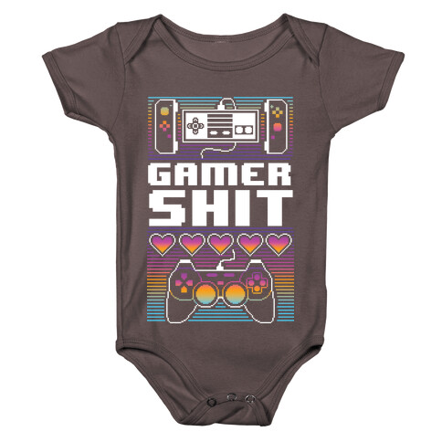 Gamer Shit Baby One-Piece