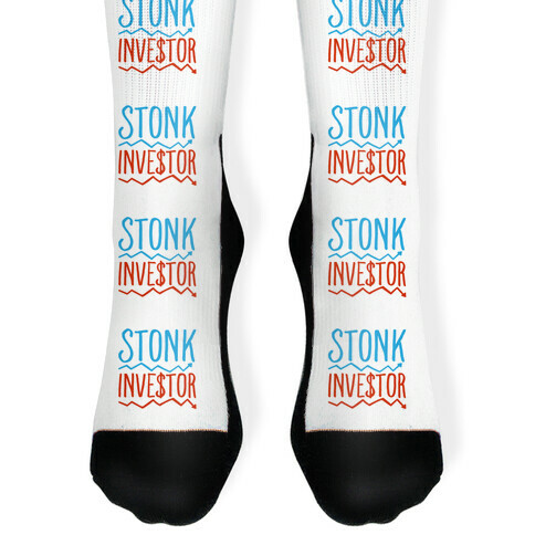 Stonk Investor Parody Sock