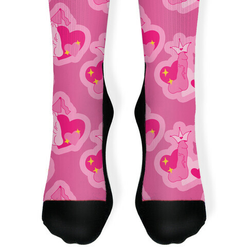 Princess Penis Pattern Sock