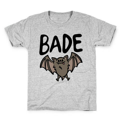 Bade Derpy Bat Parody Kids T-Shirt