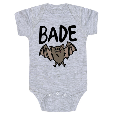 Bade Derpy Bat Parody Baby One-Piece