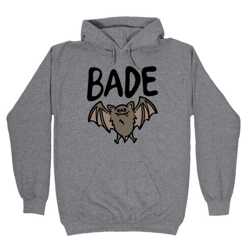 Bade Derpy Bat Parody Hooded Sweatshirt