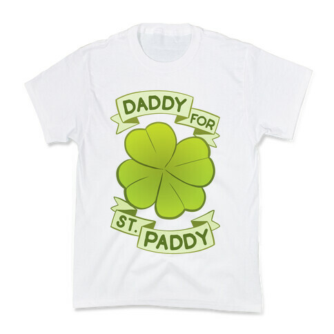 Daddy For St. Paddy Kids T-Shirt