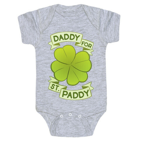 Daddy For St. Paddy Baby One-Piece