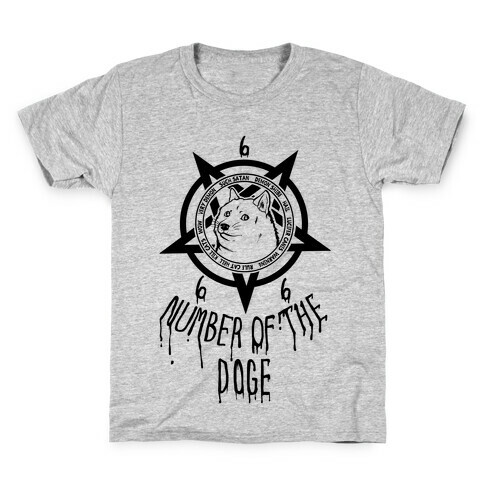 Number of The Doge Kids T-Shirt