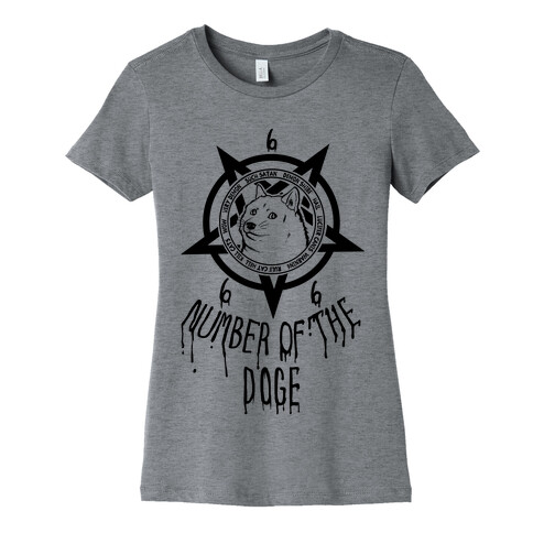 Number of The Doge Womens T-Shirt