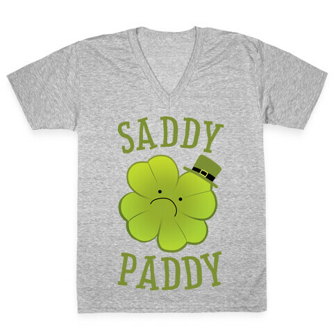 Saddy Paddy V-Neck Tee Shirt