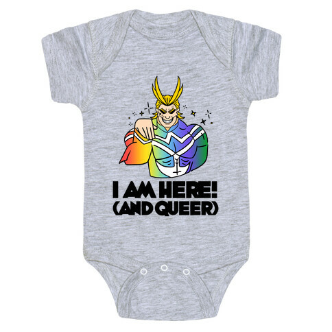 I am Here! (And Queer) All Might Baby One-Piece