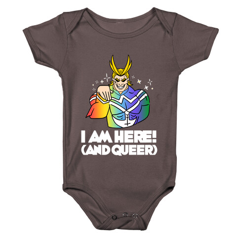 I am Here! (And Queer) All Might Baby One-Piece