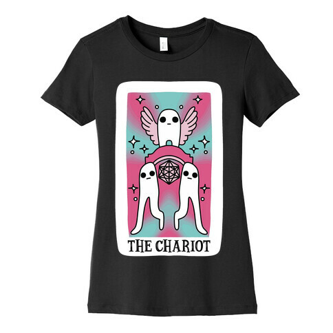 Creepy Cute Tarot : The Chariot Fresno Nightcrawler Womens T-Shirt