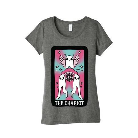 Creepy Cute Tarot : The Chariot Fresno Nightcrawler Womens T-Shirt