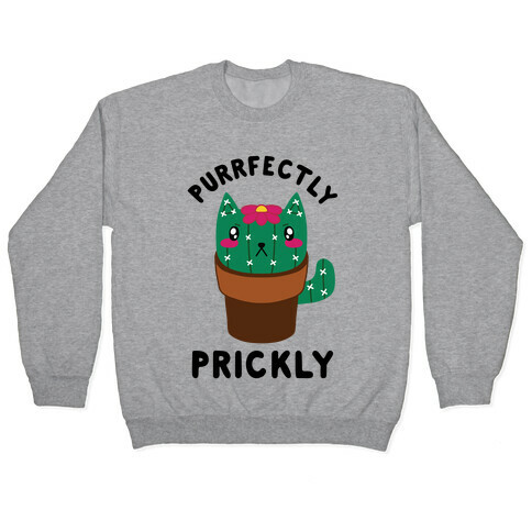Purrfectly Prickly Pullover