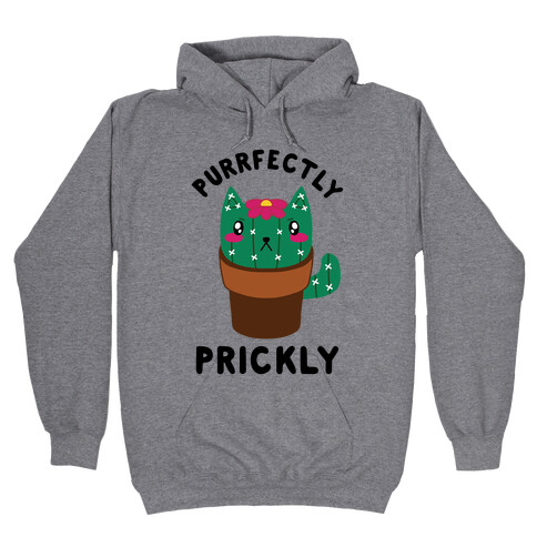 Purrfectly Prickly Hooded Sweatshirt