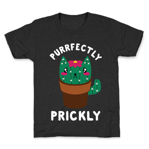 Purrfectly Prickly Kids T-Shirt