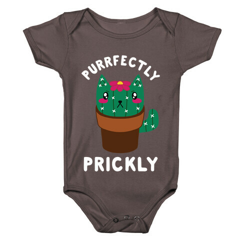 Purrfectly Prickly Baby One-Piece