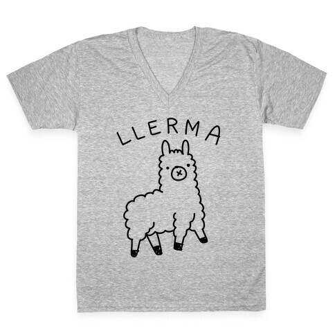 Derpy Llerma  V-Neck Tee Shirt