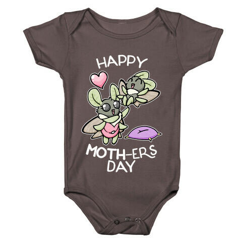 Happy Moth-ers Day Baby One-Piece