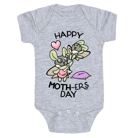 Happy Moth-ers Day Baby One-Piece