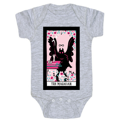 The Magician Mothman Tarot Baby One-Piece