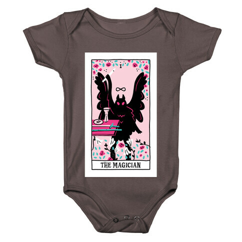 The Magician Mothman Tarot Baby One-Piece