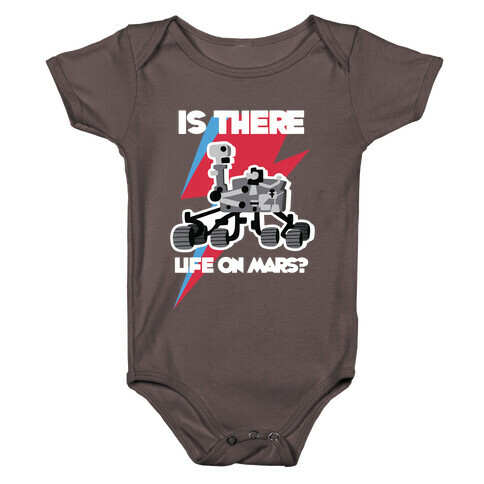 Is There Life on Mars? Mars Rover Baby One-Piece