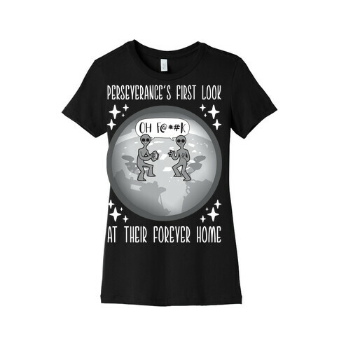 Perseverance's First Look At Their Forever Home Womens T-Shirt