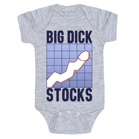 Big Dick Stocks Baby One-Piece