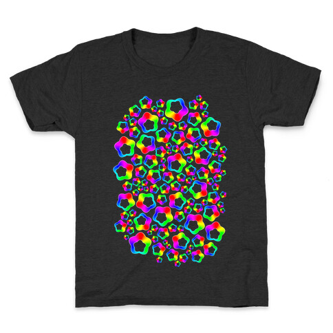 Squishy Rainbow Stars Kids T-Shirt