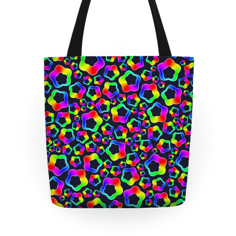 Squishy Rainbow Stars Tote