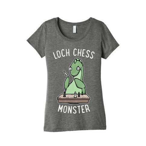 Loch Chess Monster Womens T-Shirt