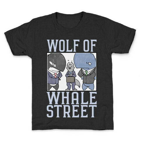 Wolf Of Whale Street Kids T-Shirt