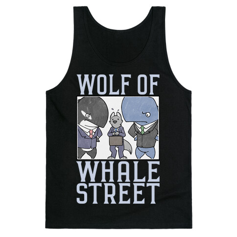 Wolf Of Whale Street Tank Top