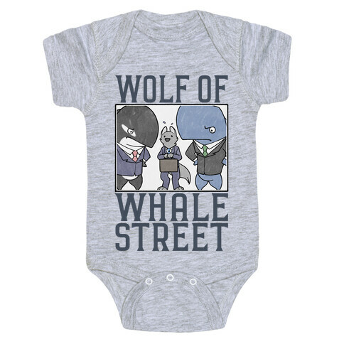 Wolf Of Whale Street Baby One-Piece