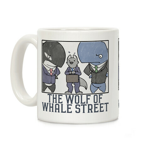 Wolf Of Whale Street Coffee Mug