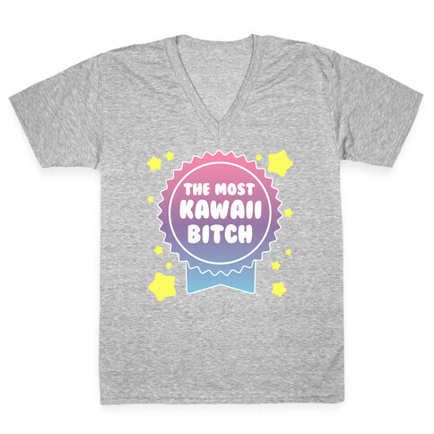 The Most Kawaii Bitch V-Neck Tee Shirt