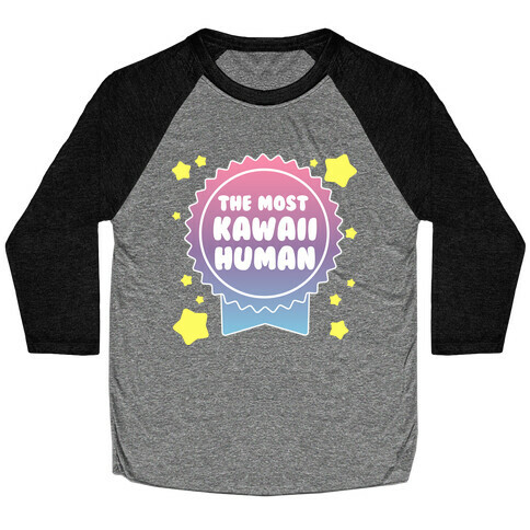 The Most Kawaii Human Baseball Tee