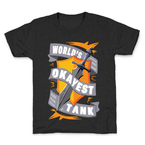 World's Okayest Tank Kids T-Shirt